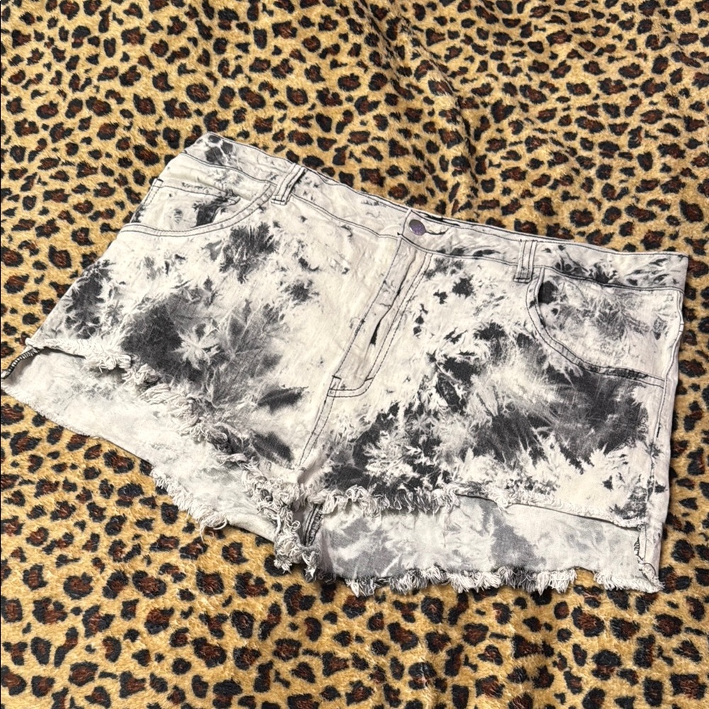 Club Exx Tie Dye Shorts
